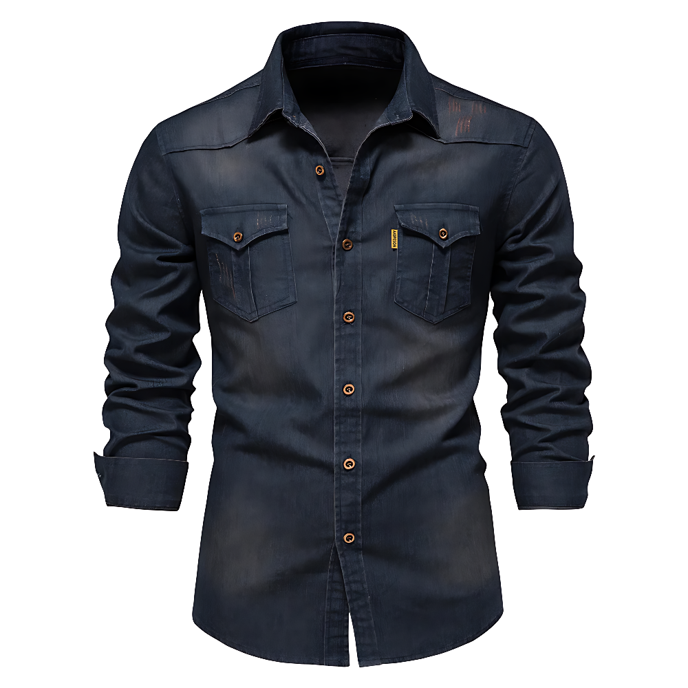 Henry Tailored Denim Shirt