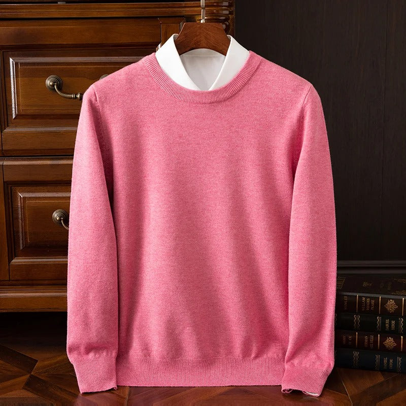 Eleganter Wollpullover