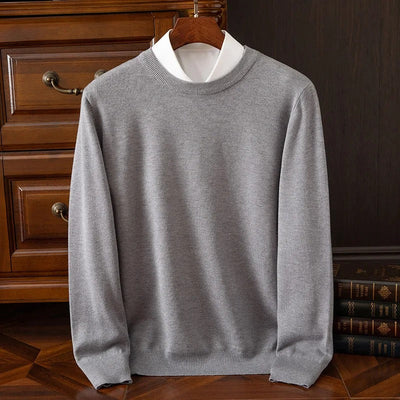 Eleganter Wollpullover