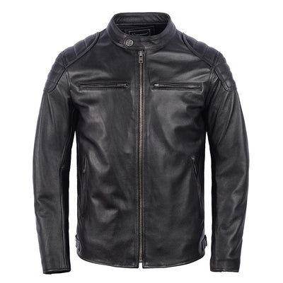 Vintage-Lederjacke