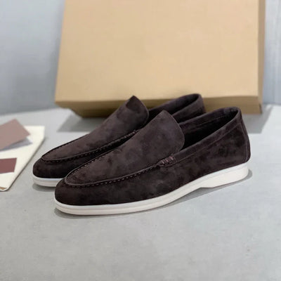 Chique suede loafers